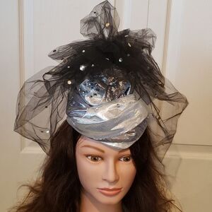 VNTG Whittall & Shon Bejeweled Hat